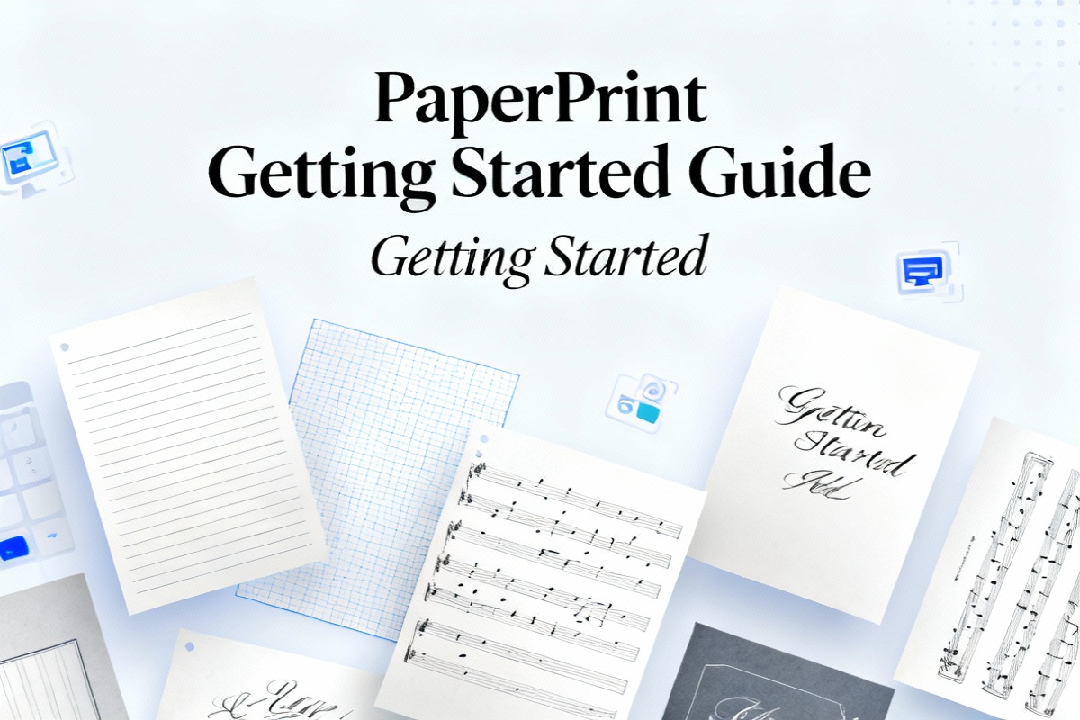 Getting Started with PaperPrint